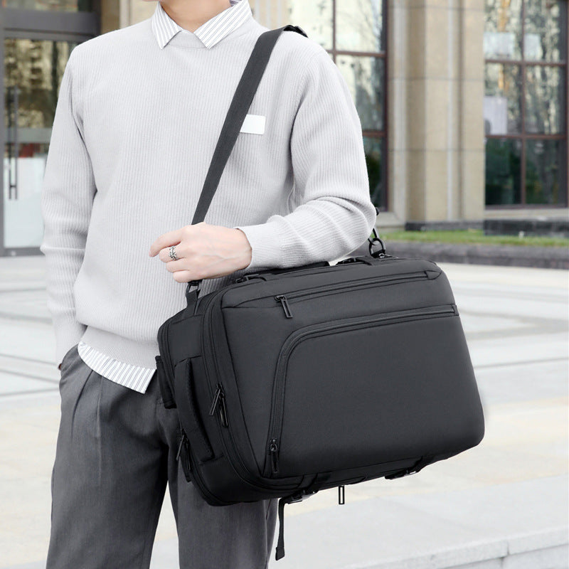 Simple Convenient Unisex Large Capacity Trip Business Backpack