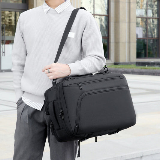 Simple Convenient Unisex Large Capacity Trip Business Backpack