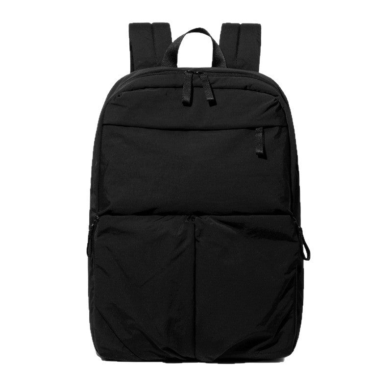 Women's & Men's High Quality Simple Waterproof Environmental Protection Computer Solid Leisure Backpack