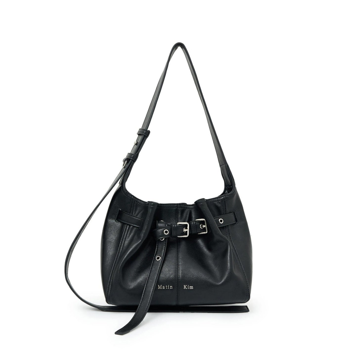 Versatile Pleating Large Capacity Motorcycle Commuter Bucket Bag
