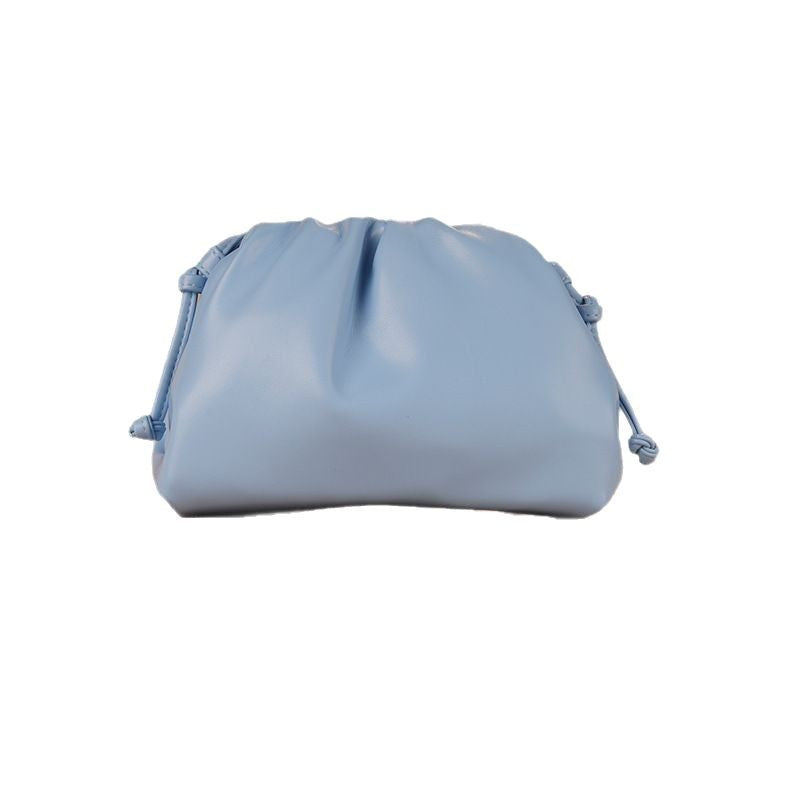 Women's Pleated Dumpling Commuter Solid Color Simple Bags