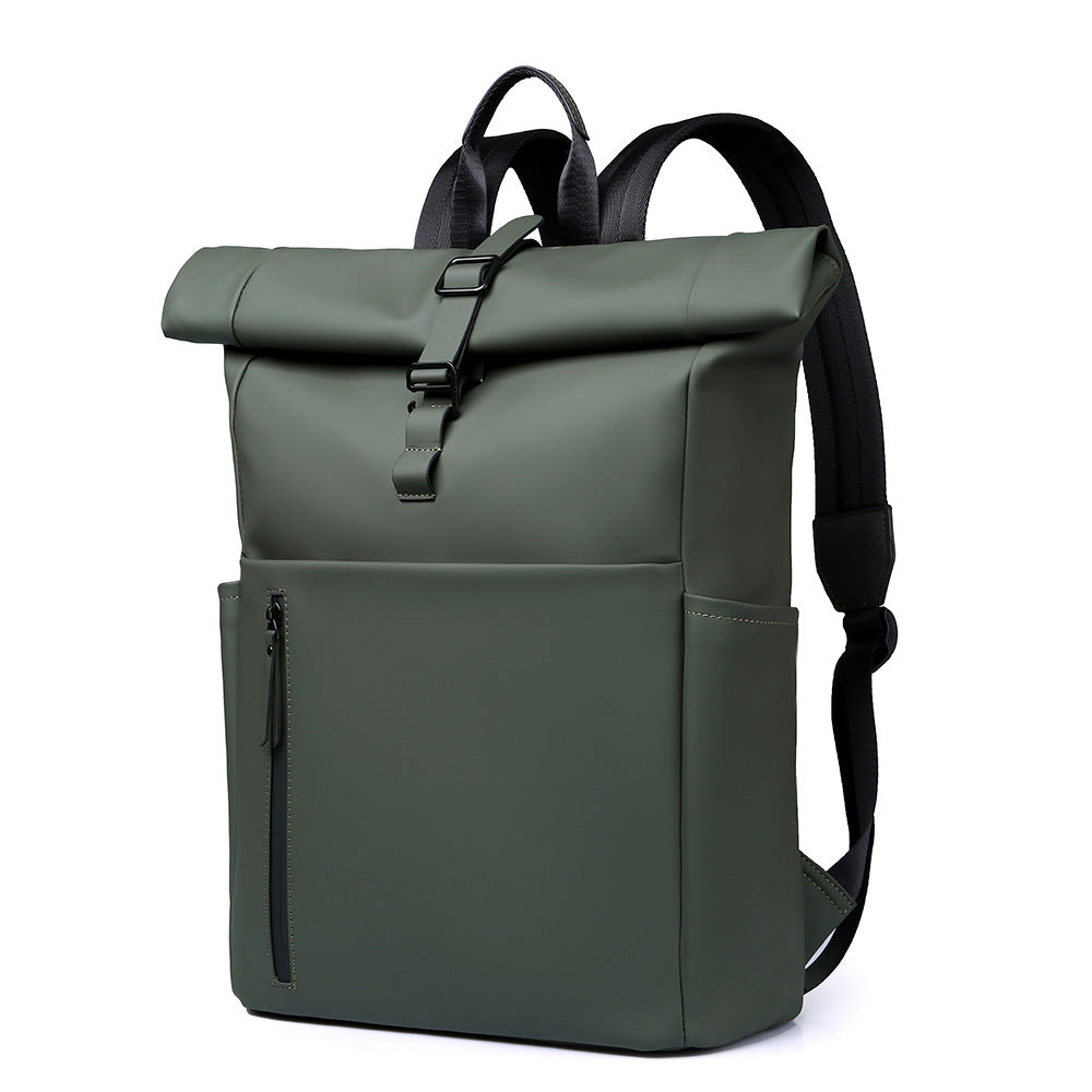 Men's Roll Top Leisure Large Capacity Commuter Computer Bags
