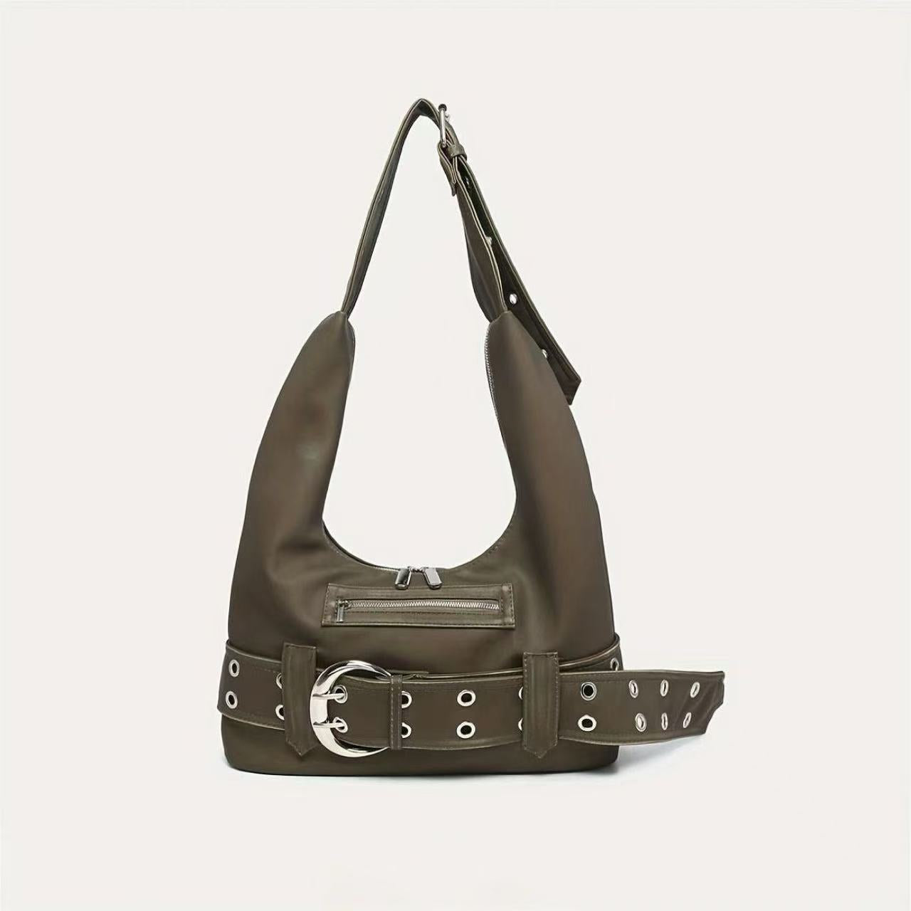 Women's Retro Large Capacity Black Charter Car Style Bags