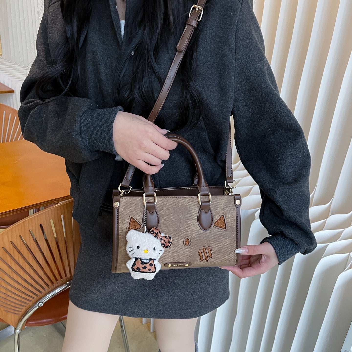Women's Large Capacity Cute Light Luxury High-grade Women's Messenger Bag