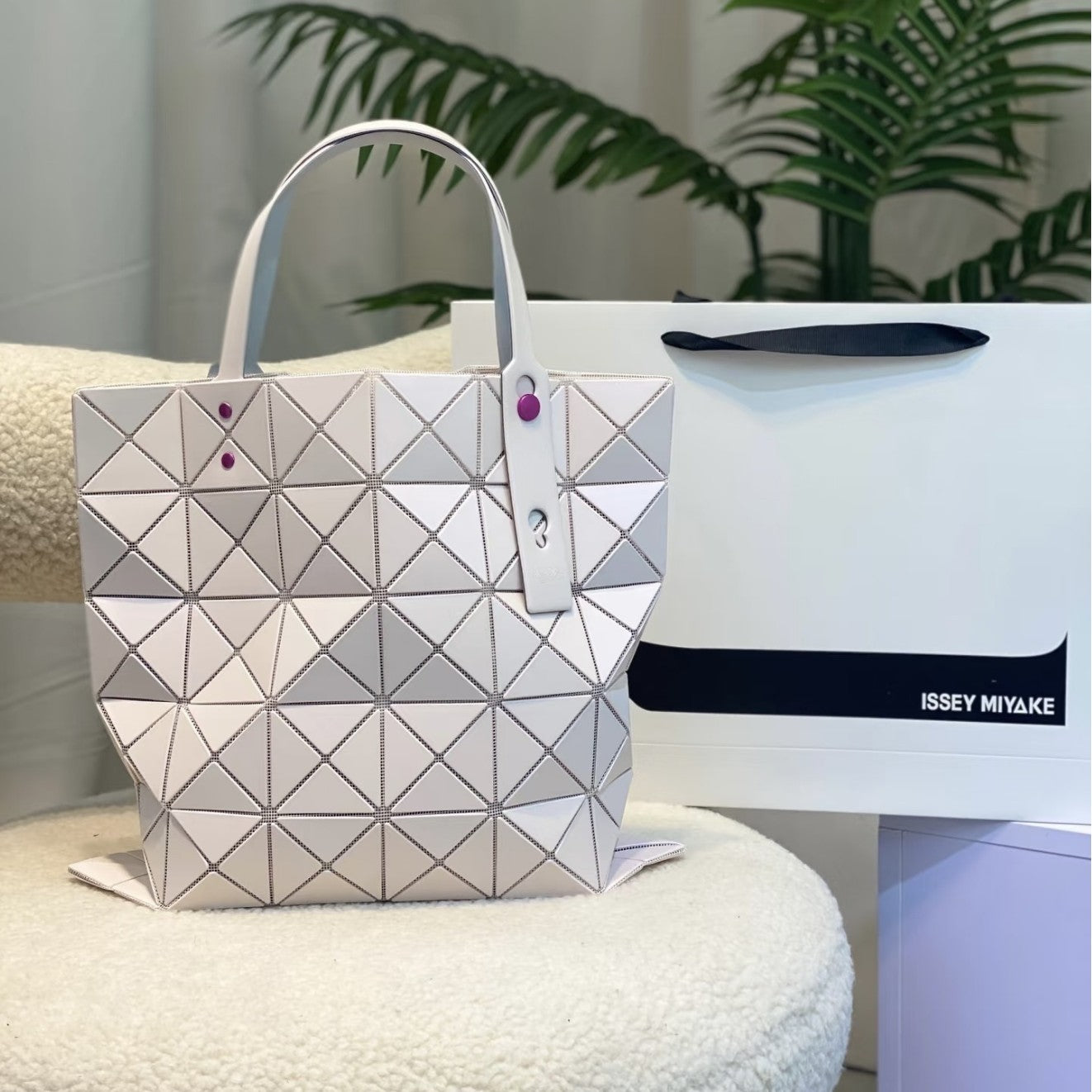 Life Original Color Nail Matte Geometric Diamond Pattern Underarm Commuter Women's Shoulder Bag