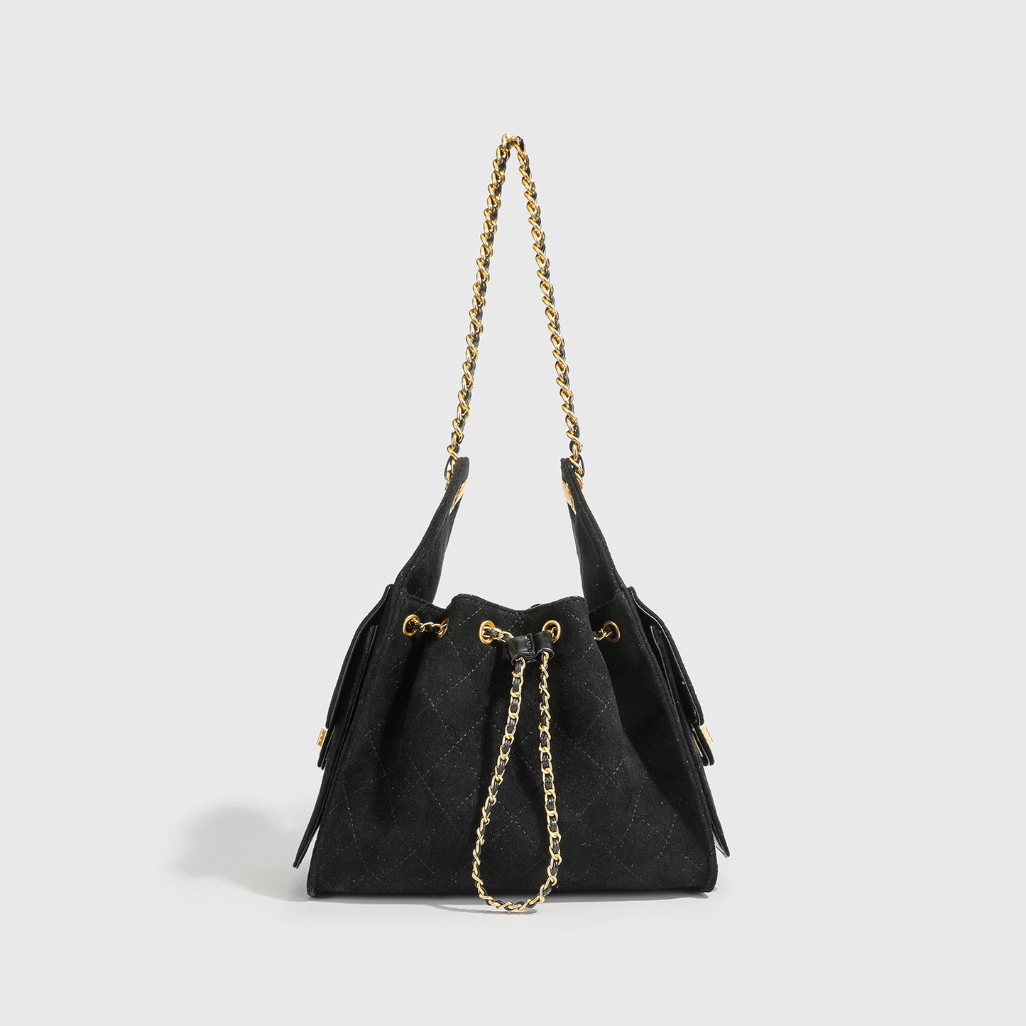 Women's Diamond Chain Portable Trendy Chic Matte Women's Shoulder Bag