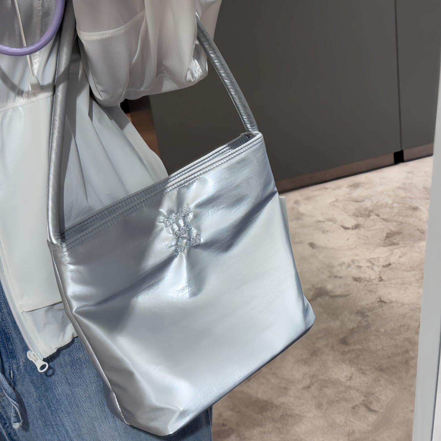 Trendy Attractive Women's Niche Nylon Commute Bucket Bags