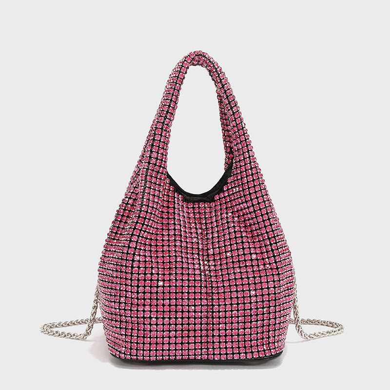 Women's Dinner Fashion Chain Diamond Full Portable Bags