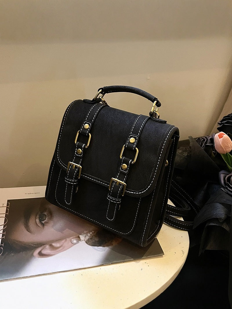 Women's Fashion Vintage Simple Commute High-grade Light Women's Backpack