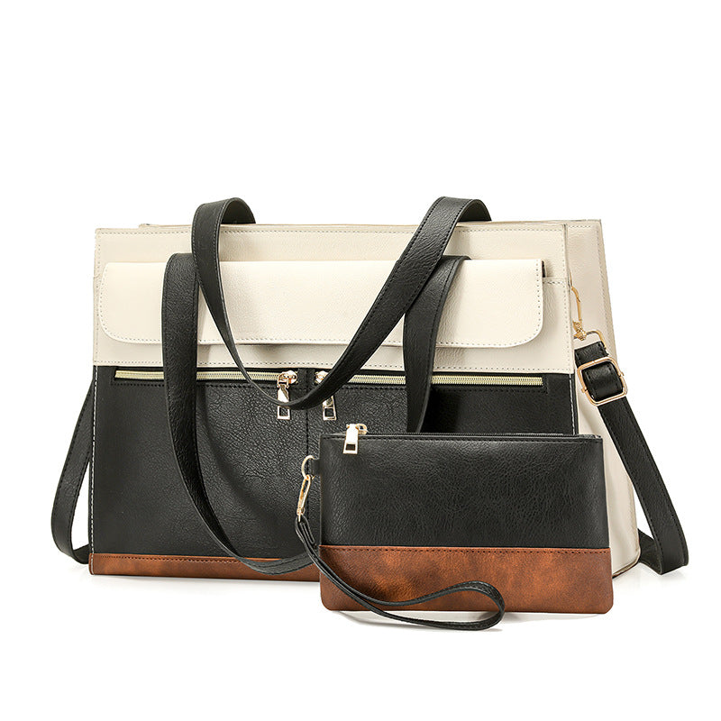 Large Capacity Commuter Business Trip Document Women's Shoulder Bag