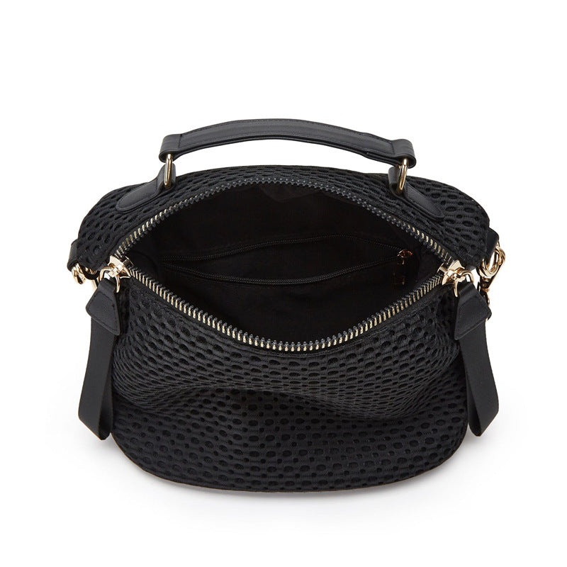 Women's Korean Saddle Nylon Mesh Portable Women's Shoulder Bag