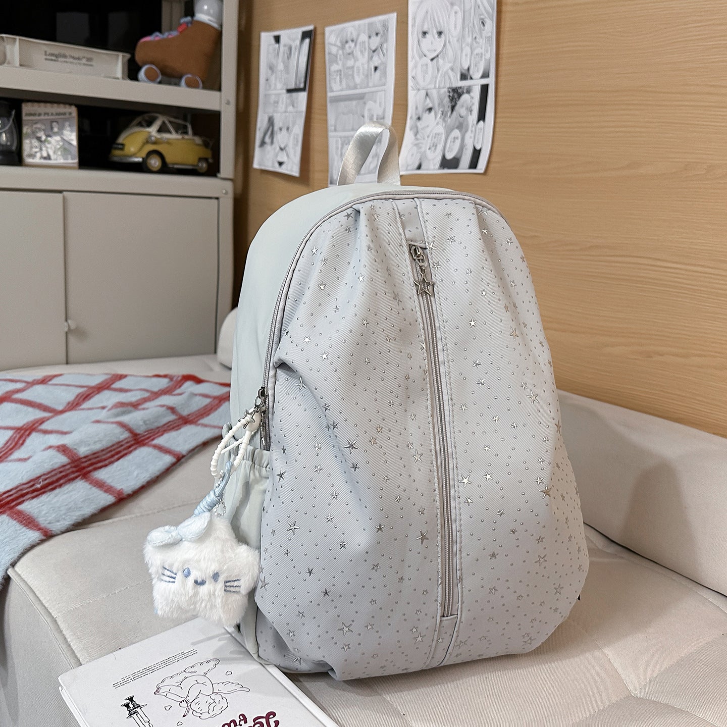 Style Good-looking Fresh Sweet Star Moon Leisure Backpack