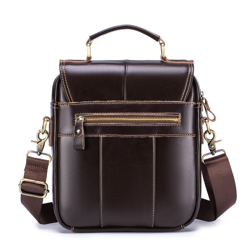 Men's Business Commute Genuine Leather Large Capacity Bags