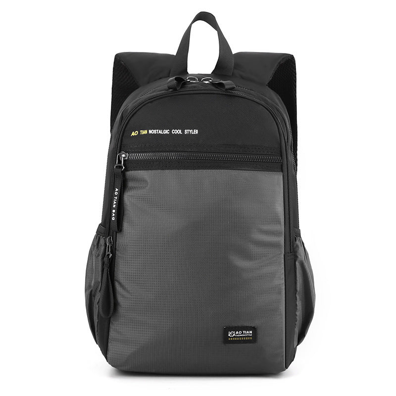 Slouchy Men's Large Capacity Lightweight Fashion Leisure Backpack