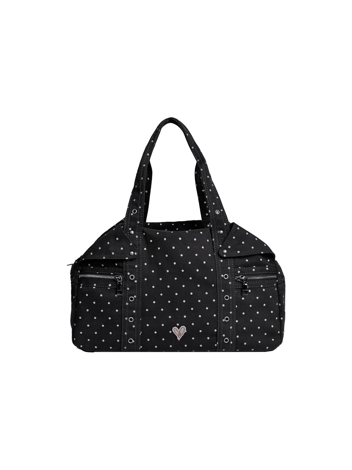 Dot Female Love Light Asia Niche Large Tote Bags