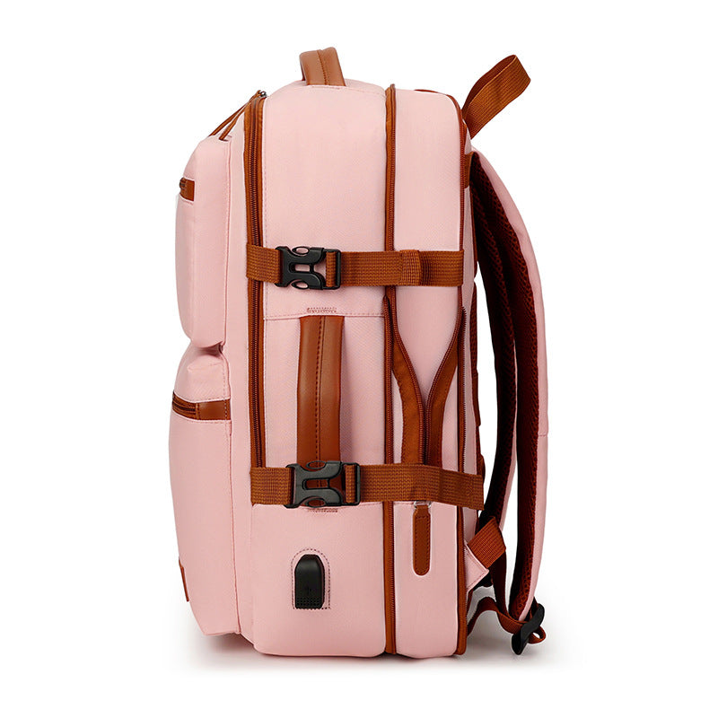 Trendy Computer Lightweight Long-distance Large Capacity Leisure Backpack