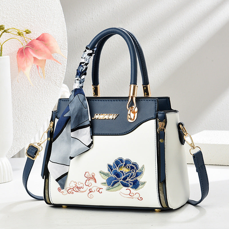 Women's Chinese Style Embroidery Mother's Large Capacity Women's Handbag