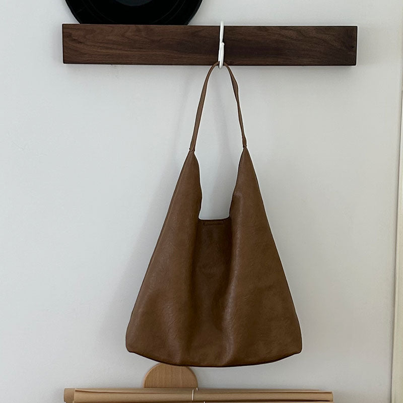 Women's Large Capacity Korean High-grade Trendy Commute Tote Bags