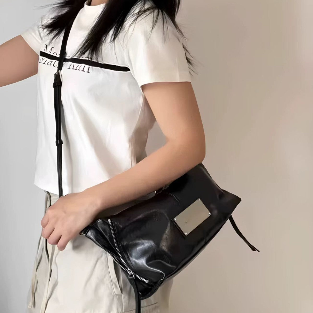 Elegant Women's Niche Dumpling Retro Portable Underarm Bag