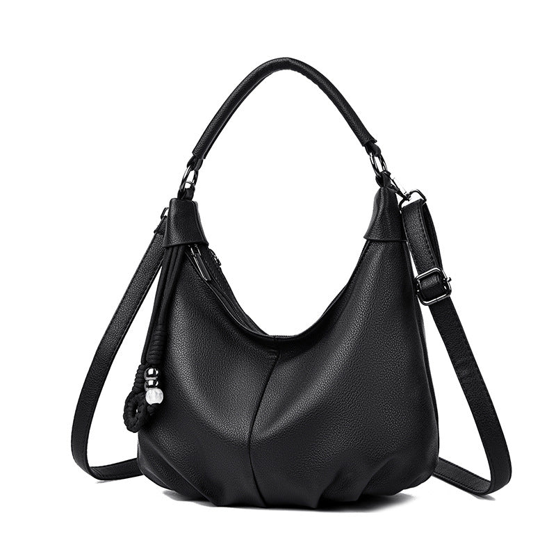 Women's Simple Hobo Korean Style Big Women's Shoulder Bag
