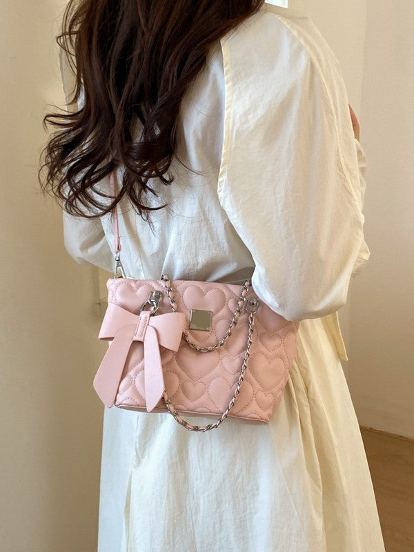 Women's Love Embroidery Thread Chain High Sense Light Luxury Women's Messenger Bag
