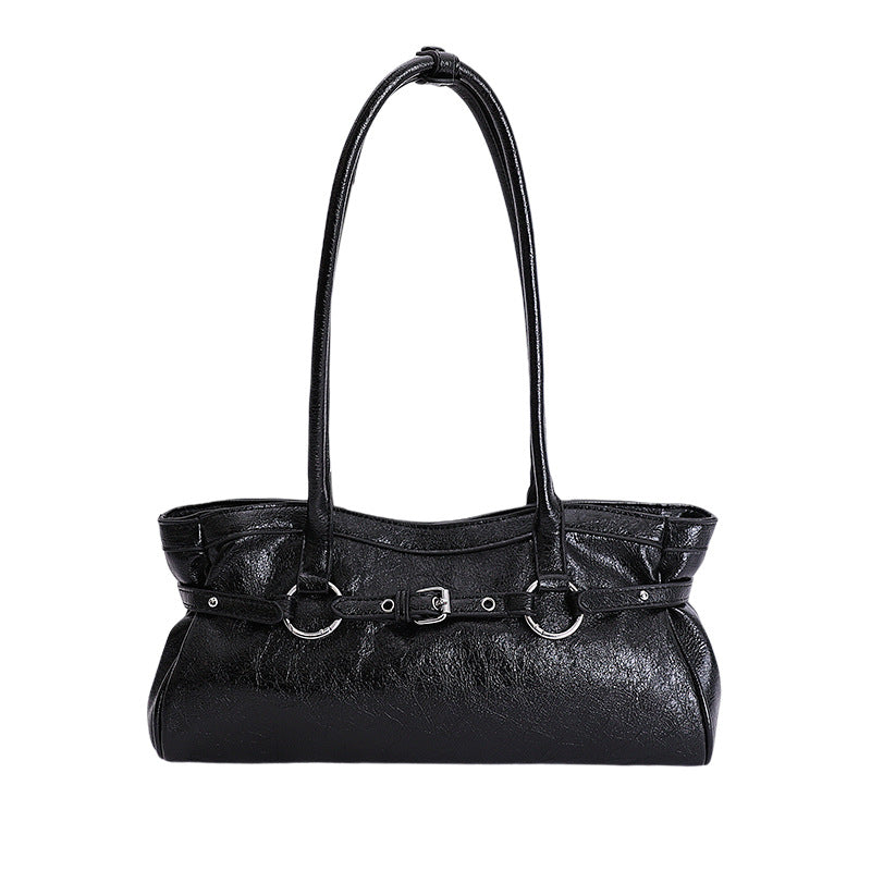 Women's High-grade Retro Large Capacity For Fashion Commuter Women's Shoulder Bag