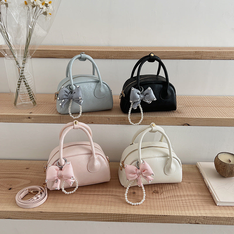 Women's Portable Spring Solid Color Simple Advanced Bags