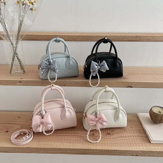 Women's Portable Spring Solid Color Simple Advanced Bags