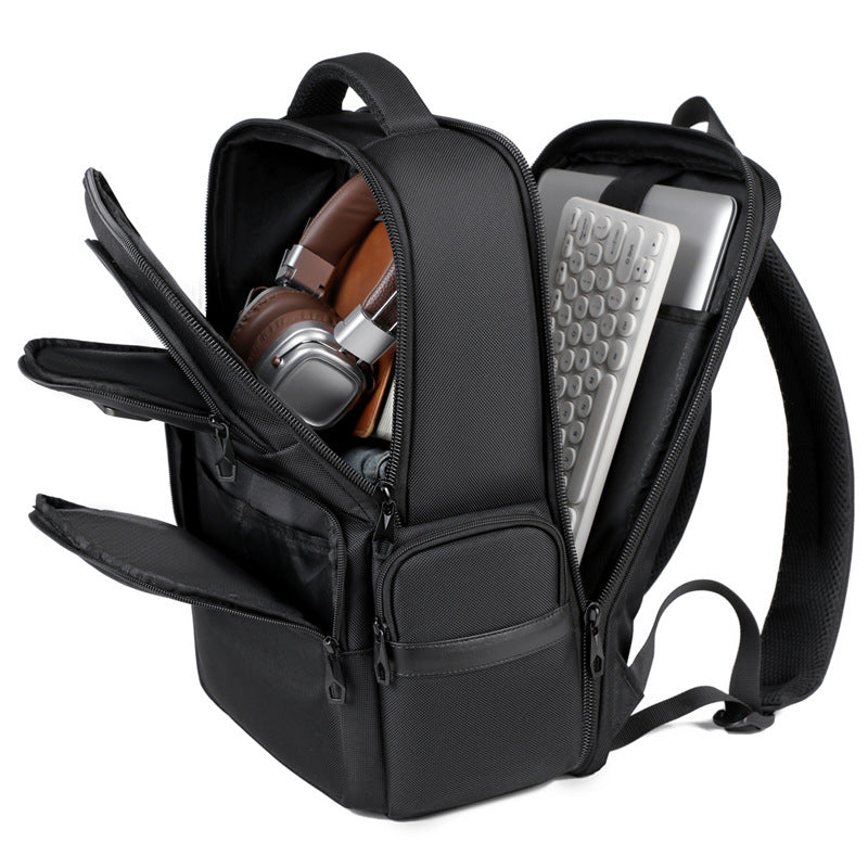 Graceful Men's For Water-repellent Breathable Nylon Business Backpack