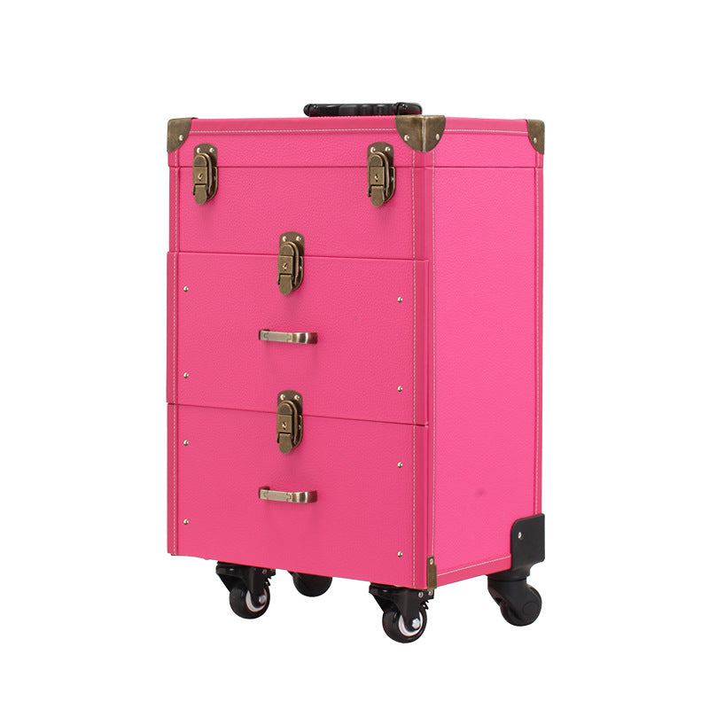 Professional Tattoo Embroidery Nail Beauty Box Brake Large Capacity Storage Cosmetic Cases