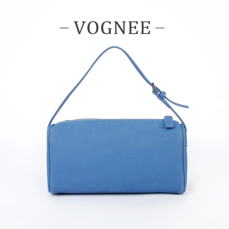 Women's High-grade Pen Underarm Pencil Versatile Genuine Women's Shoulder Bag