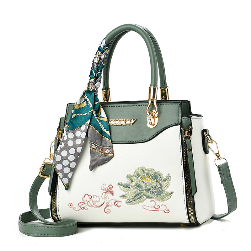 Women's Chinese Style Embroidery Mother's Large Capacity Women's Handbag