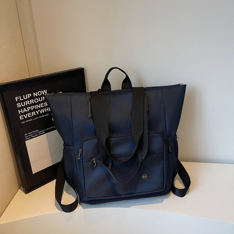 Large Capacity Versatile Scalable Korean Style Women's Backpack