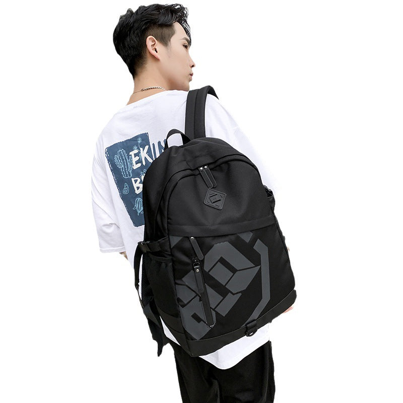 Men's Trendy Korean Fashion Early High Leisure Backpack