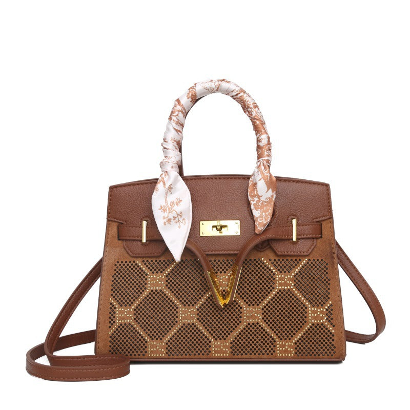 Women's Diamonds Large Capacity High Quality Kelly Women's Handbag