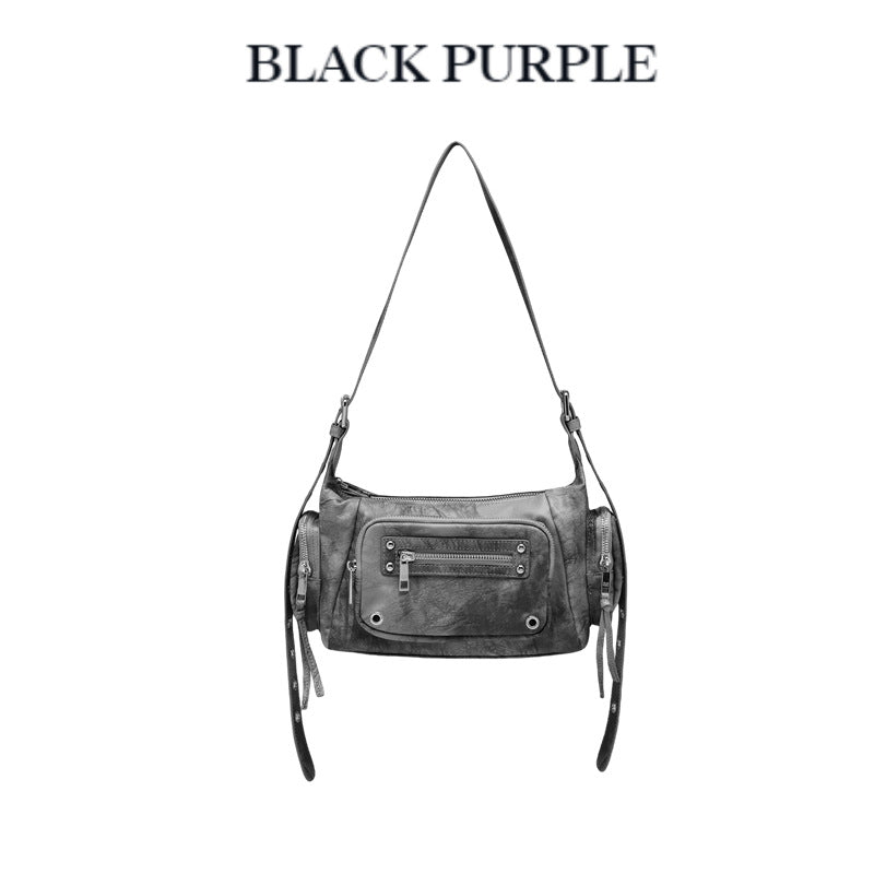 Women's Niche Motorcycle Hot Style Hand Underarm Bag