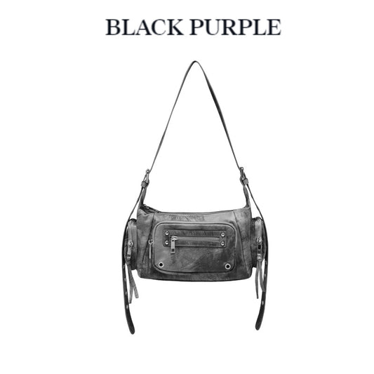 Women's Niche Motorcycle Hot Style Hand Underarm Bag