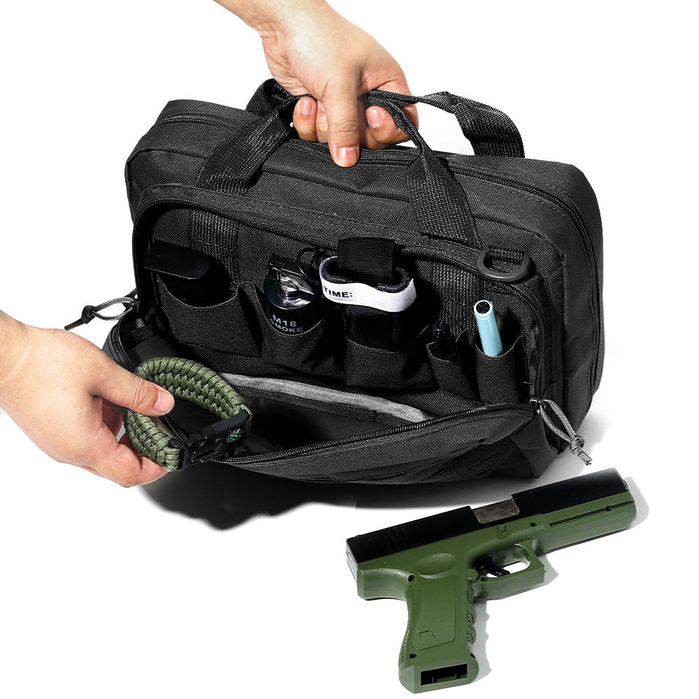 Tactics Storage Military Fan Velcro Kit Sport Waist Bag, Accessory Bag
