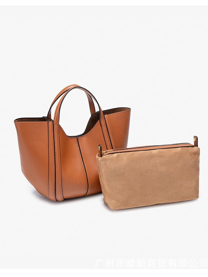 Women's Home Advanced Texture Vegetable Basket Versatile Tote Bag