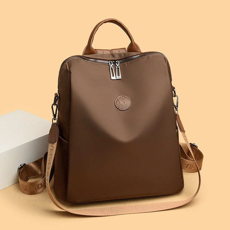 Women's Spring Commuter Oxford Cloth Large Capacity Computer Backpacks