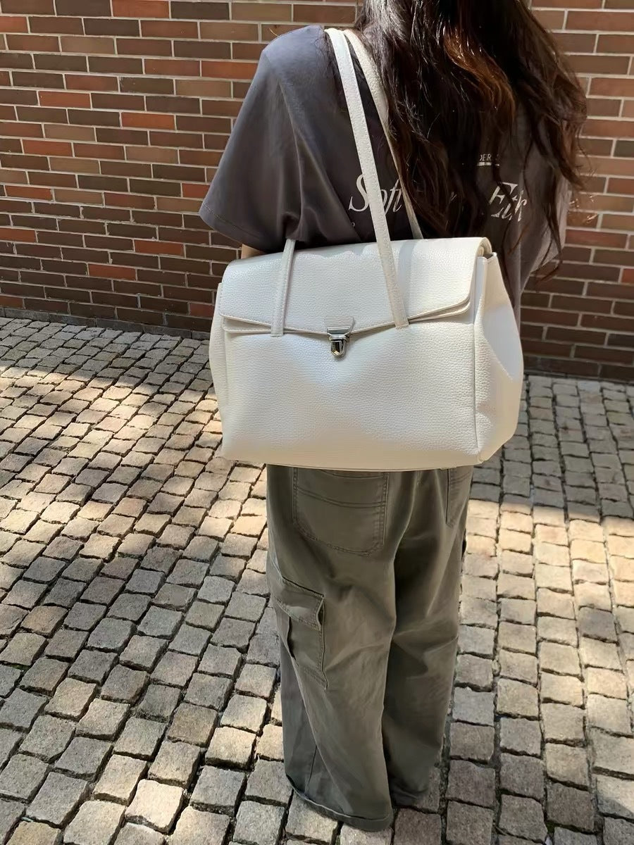 Women's Korean Style Flip Temperament Commute Underarm Women's Shoulder Bag