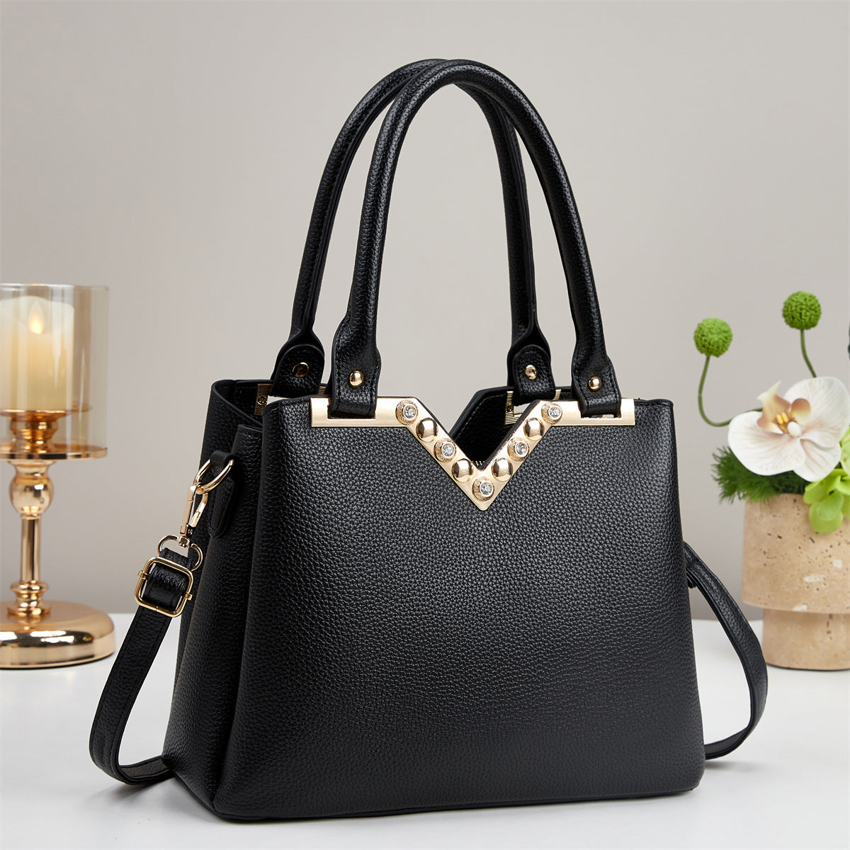 Trendy Spring Portable Large High Quality Women's Handbag