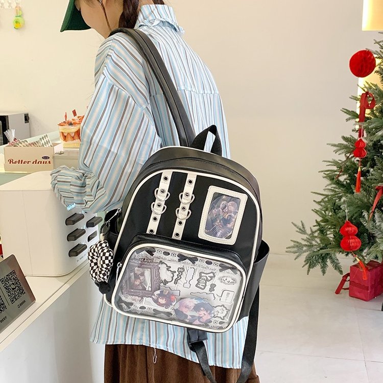 Style Large Capacity Color Matching Cartoon For Backpacks