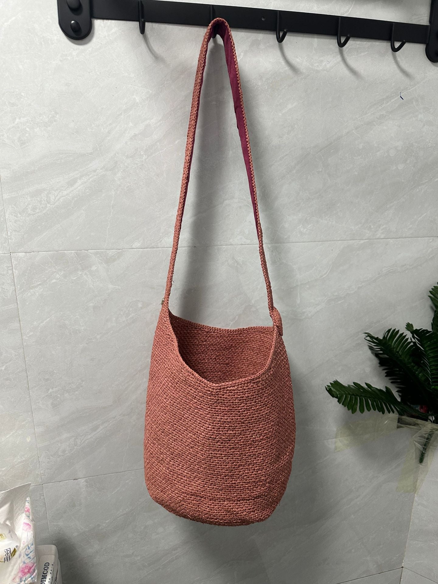 Women's Raffia Woven Summer Fashion Large Capacity Seaside Women's Shoulder Bag