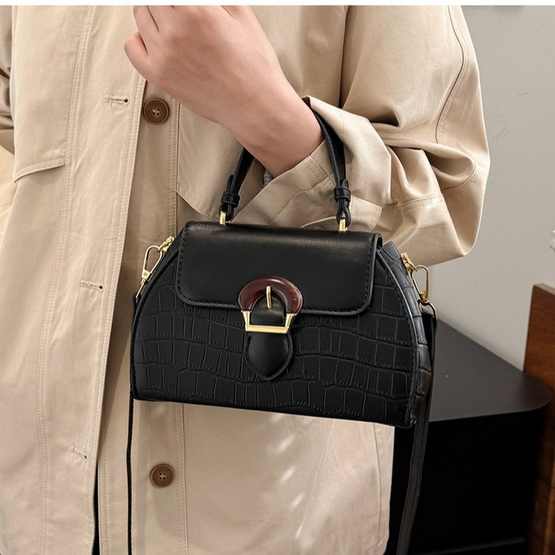 Women's Stylish Textured Simple Popular Trend Alligator Bags
