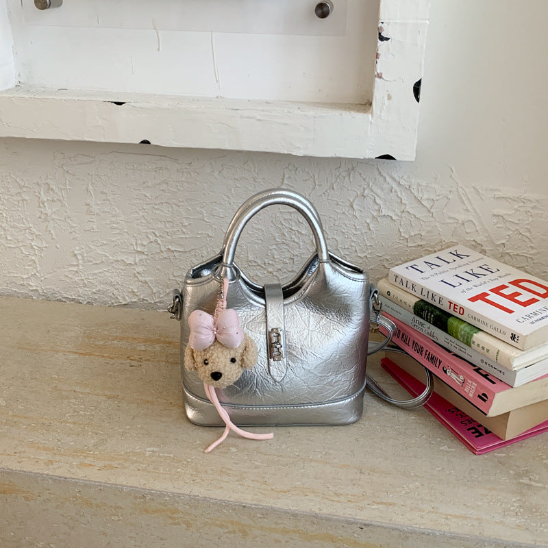 Women's Summer Popular Portable Fashion High Sense Bucket Bag