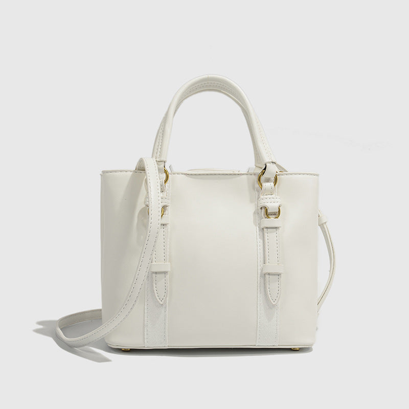 Charming Women's Trendy Black City Portable Bucket Bag