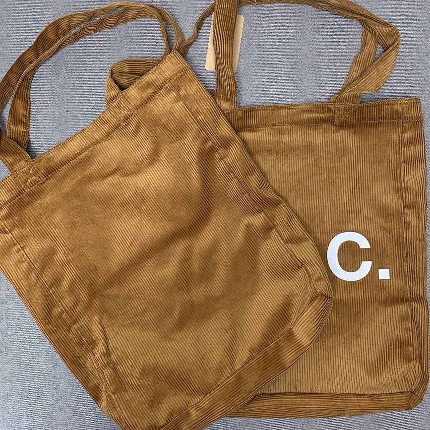Popular Durable Stylish Pretty Corduroy Shopping Tote Bag