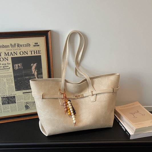 Women's High-grade Large Capacity Fashion Commuter Tote Bag