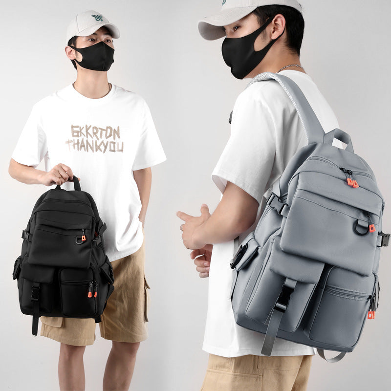 Men's Large Capacity Hiking Male Waterproof Lightweight Leisure Backpack